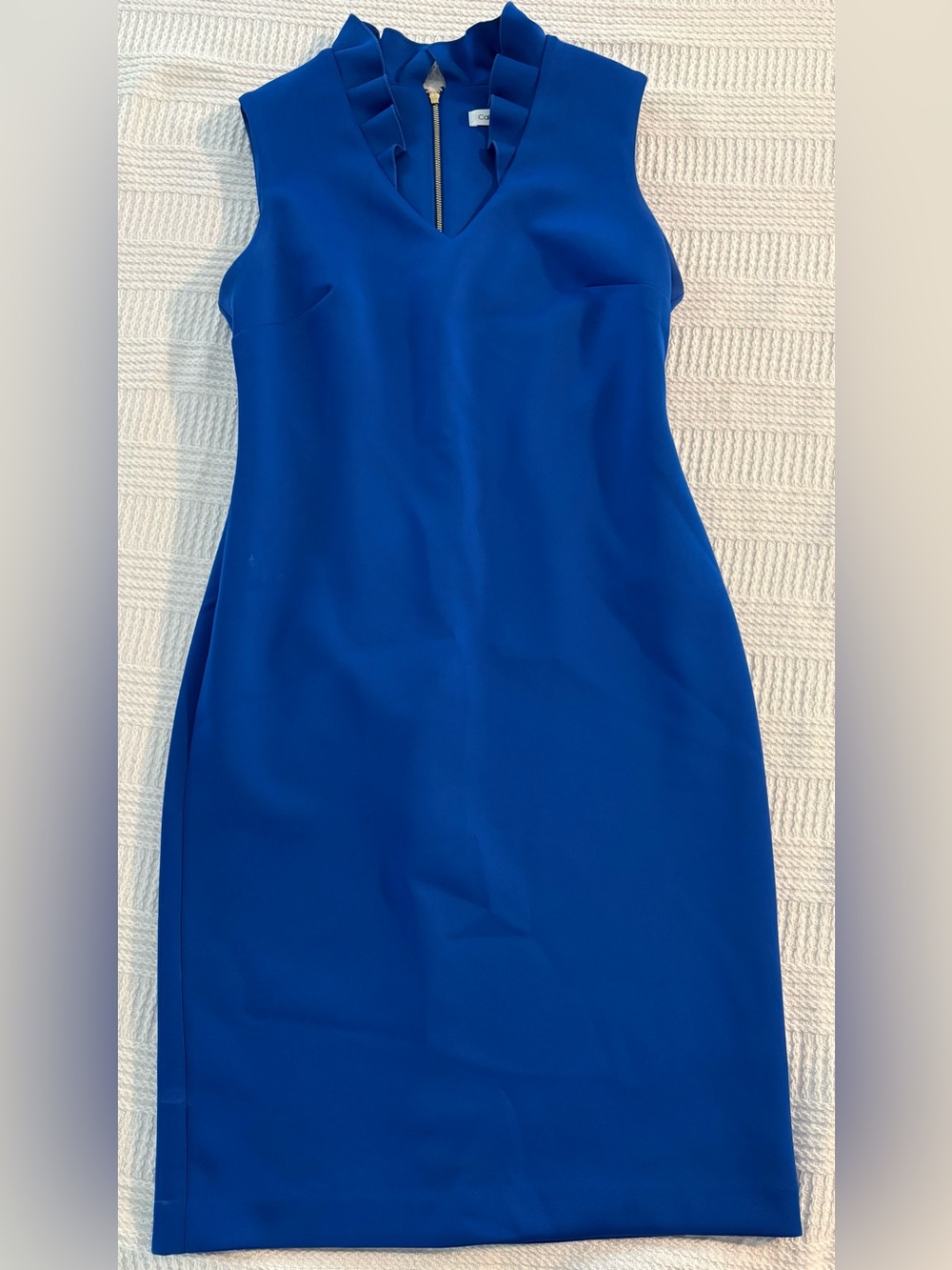 Calvin Klein Vibrant Blue Mini Dress